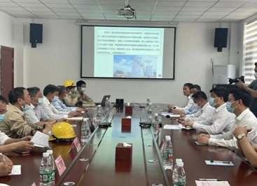 鷹潭市市長張子建來尊龍凱時(shí)-人生就是搏貴溪公司檢查指導(dǎo)安全生產(chǎn)工作