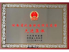 尊龍凱時(shí)-人生就是搏常德公司榮獲“湖南省抗擊新冠肺炎疫情先進(jìn)集體”、彭長(zhǎng)春獲“先進(jìn)個(gè)人”